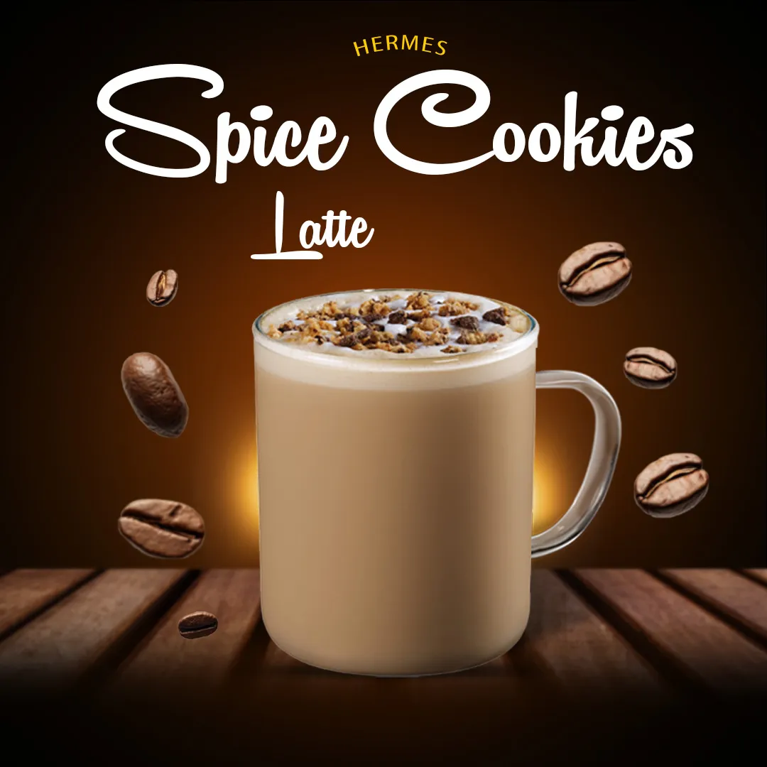 Spice Cookies Latte